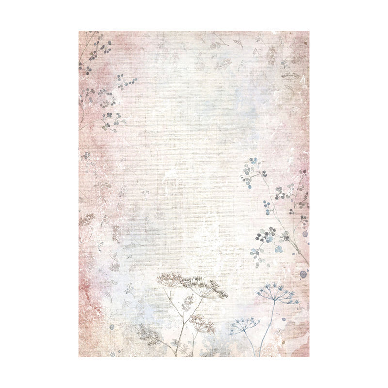 Stamperia - Dewdrops Collection - A6 Rice Paper - Backgrounds