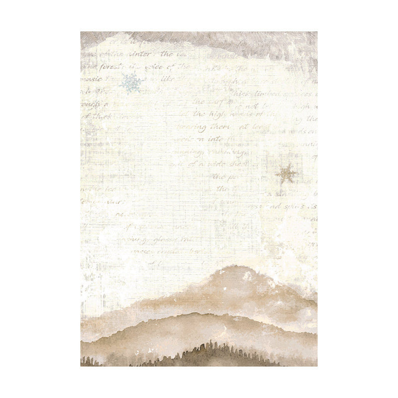 Stamperia - Dewdrops Collection - A6 Rice Paper - Backgrounds