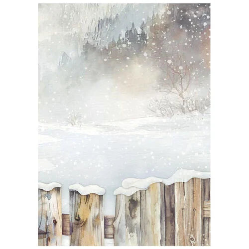 Stamperia - The Owl's House - A6 Rice Paper - Backgrounds - 8 Pack