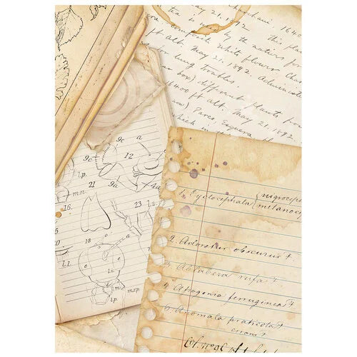 Stamperia - All Around - A6 Rice Paper - 8 Pack