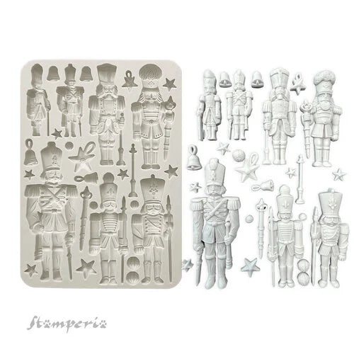 Stamperia - The Nutcracker Christmas Collection - Moulds - Soldiers