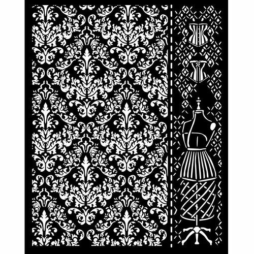 Stamperia - Brocante Antiques - Stencils - Mannequin