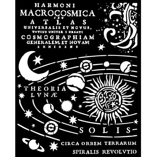 Stamperia - Fortune Collection - Stencils - Constellation