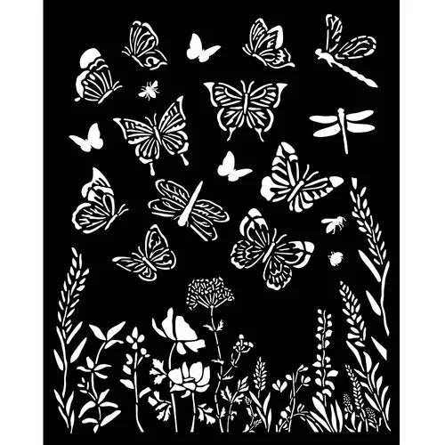 Stamperia - Lavender Collection - Stencils - Butterflies