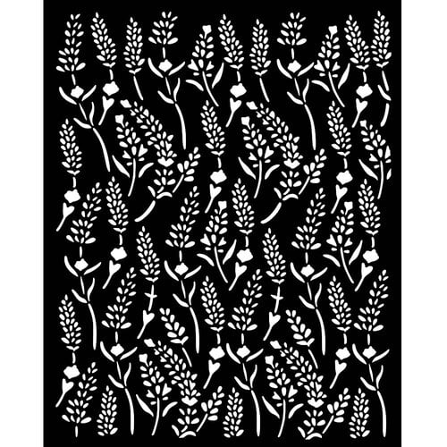 Stamperia - Lavender Collection - Stencils - Pattern
