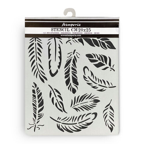 Stamperia - Lavender Collection - Stencils - Feathers