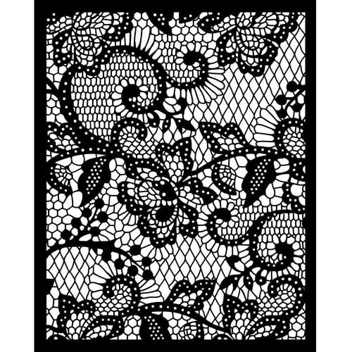 Stamperia - Quiet Days - Stencils - Floral Lace
