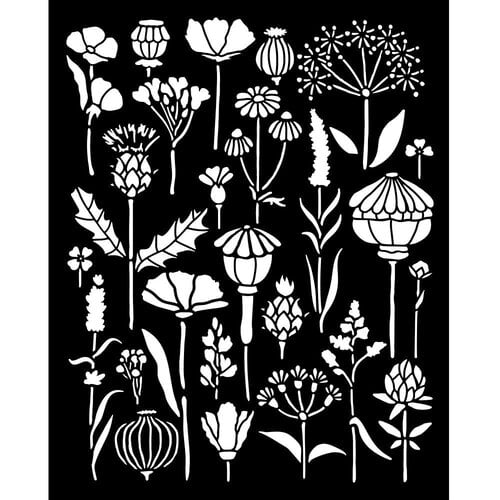 Stamperia - Herbarium Silvae - Stencils - Herbarium