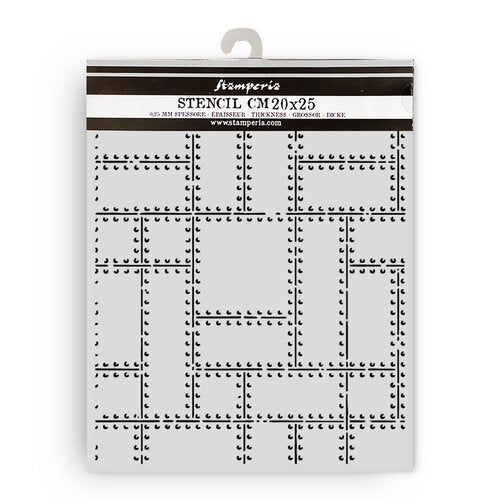 Stamperia - A New Beginning - Stencils - Metal Plates