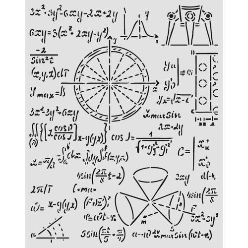 Stamperia - A New Beginning - Stencils - Formulas