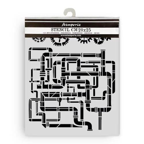 Stamperia - Gardens Of Time - Stencils - Tubes