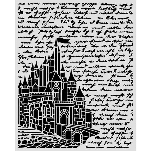 Stamperia - Wonderland - Stencils - Wonderland Castle