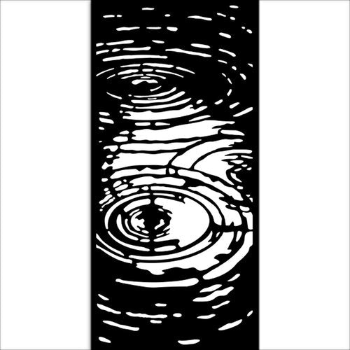 Stamperia - Herbarium Silvae - Stencils - Water Pattern