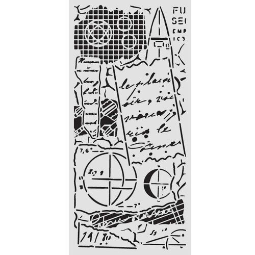 Stamperia - A New Beginning - Stencils - Notes