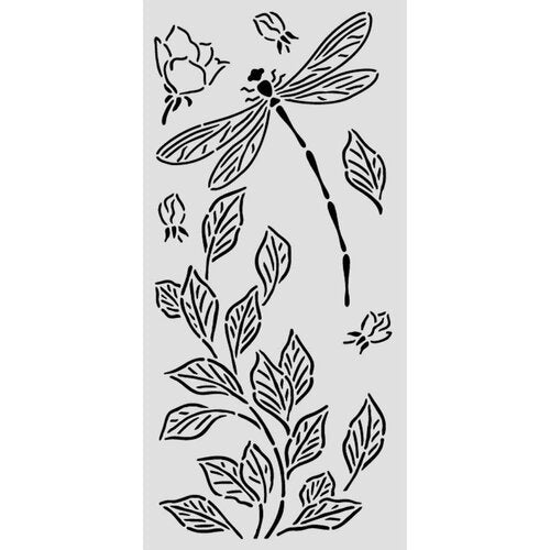 Stamperia - Wonderland - Stencils - Wonderland Dragonfly
