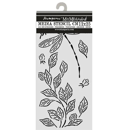 Stamperia - Wonderland - Stencils - Wonderland Dragonfly