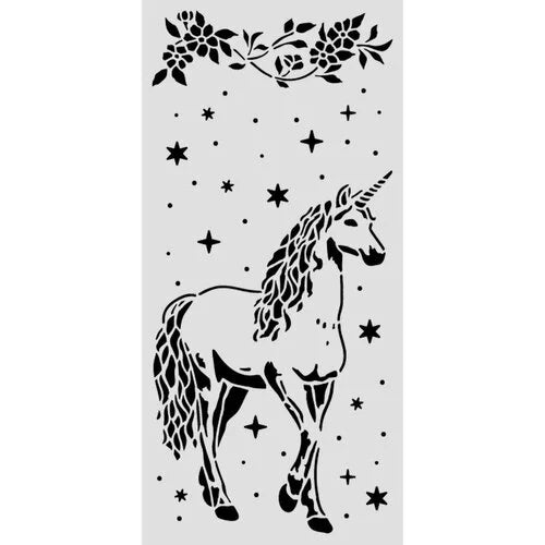 Stamperia - Wonderland - Stencils - Wonderland Unicorn