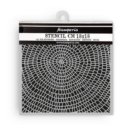 Stamperia - Whispering Woods - Stencils - Bark Pattern