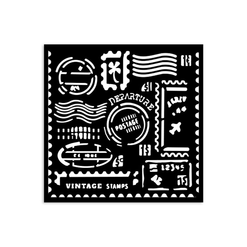 Stamperia - Art of Travelling Collection - Stencils
