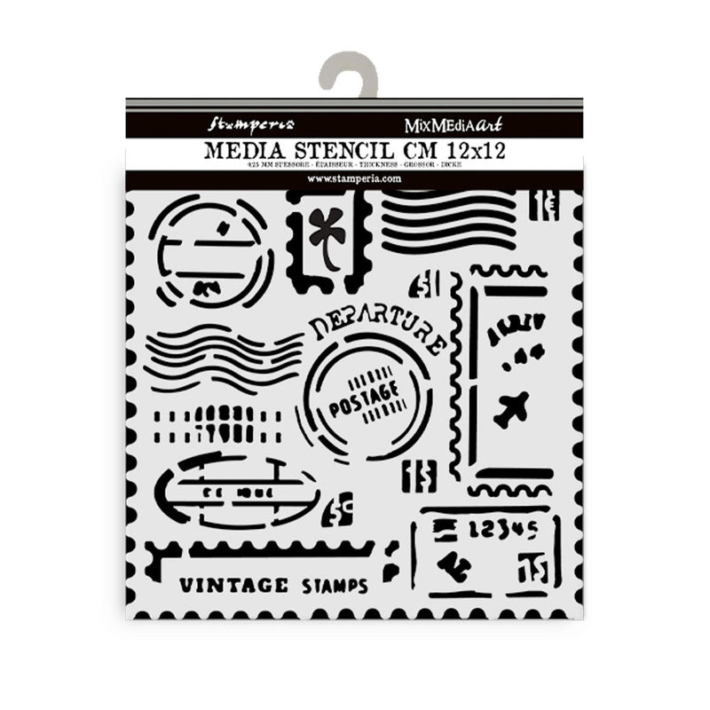 Stamperia - Art of Travelling Collection - Stencils