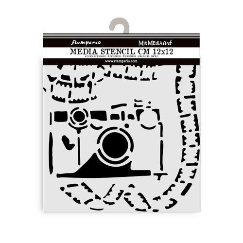 Stamperia - Art Of Travelling - Stencils - Photography