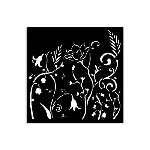Stamperia - Hidden Grove Collection - Stencils - Flowers