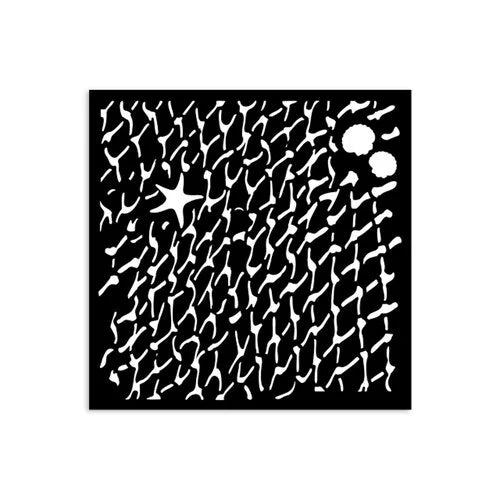 Stamperia - Silent Sea Collection - Stencils - Net