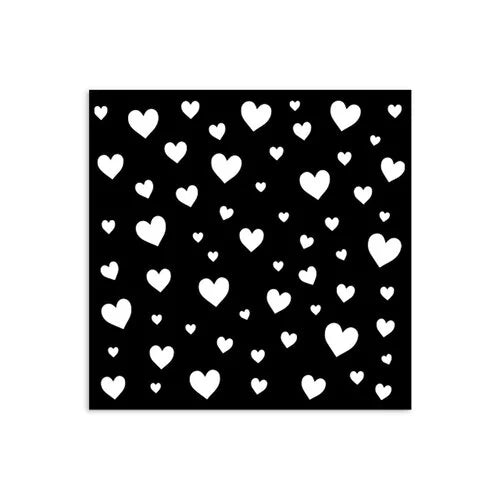 Stamperia - Timeless - Stencils - Hearts
