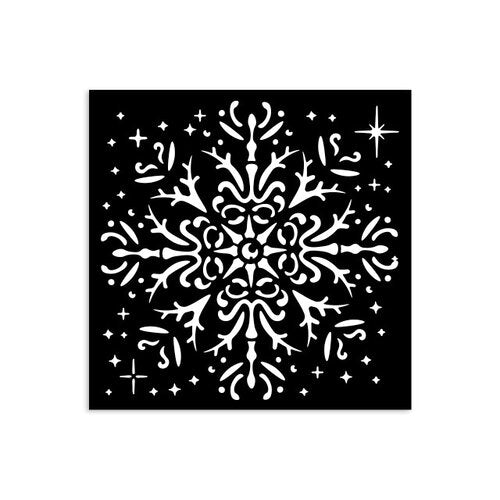Stamperia - The Owl's House - Stencils - Snowflake
