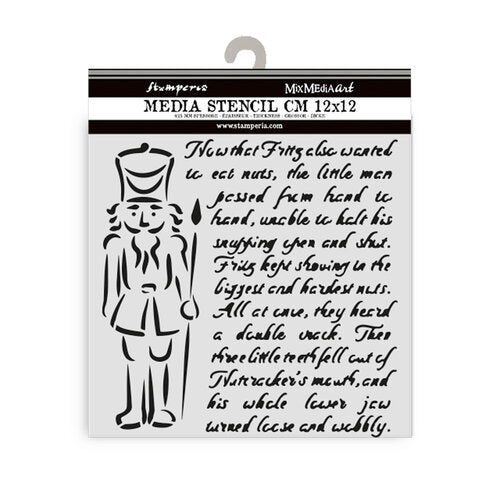 Stamperia - Alice In Christmas Collection - Stencils - Soldiers