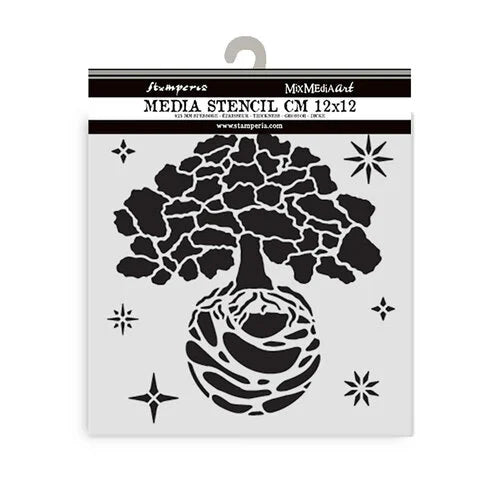 Stamperia - A New Beginning - Stencils - The World Tree