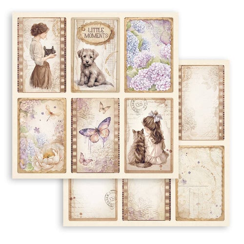Stamperia - Quiet Days - 12 x 12 Double Sided Paper - 6 Cards