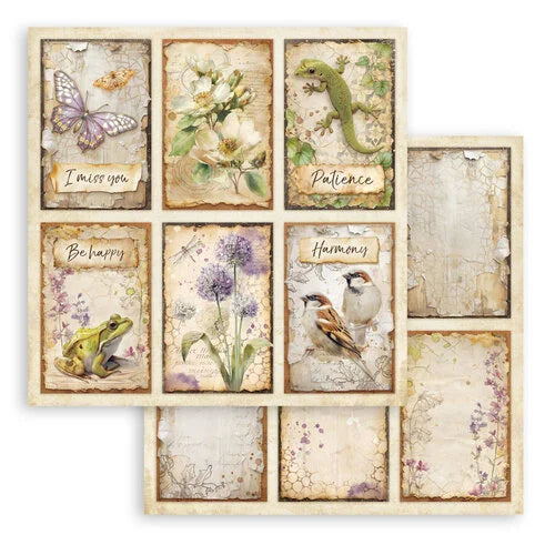 Stamperia - All Around - 12 x 12 Double Sided Paper - 6 Cards