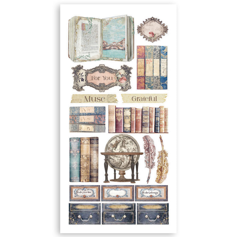 Stamperia - Venice City of Art Collection - Paper Cut-Outs - Double-Face - 4 Sheets