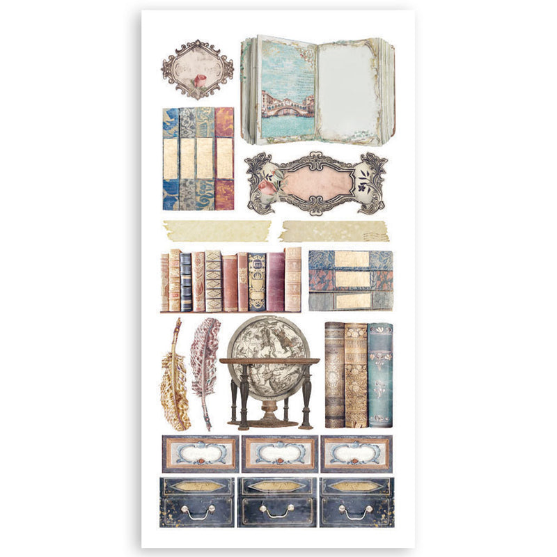 Stamperia - Venice City of Art Collection - Paper Cut-Outs - Double-Face - 4 Sheets