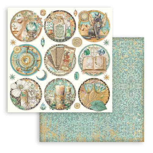 Stamperia - Fortune Collection - 12 x 12 Paper Pad