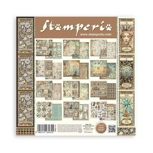 Stamperia - Fortune Collection - 12 x 12 Paper Pad