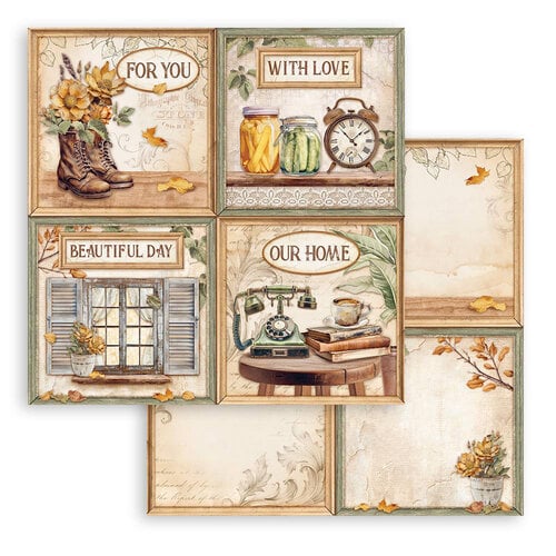 Stamperia - Golden Harmony Collection - 12 x 12 Paper Pad