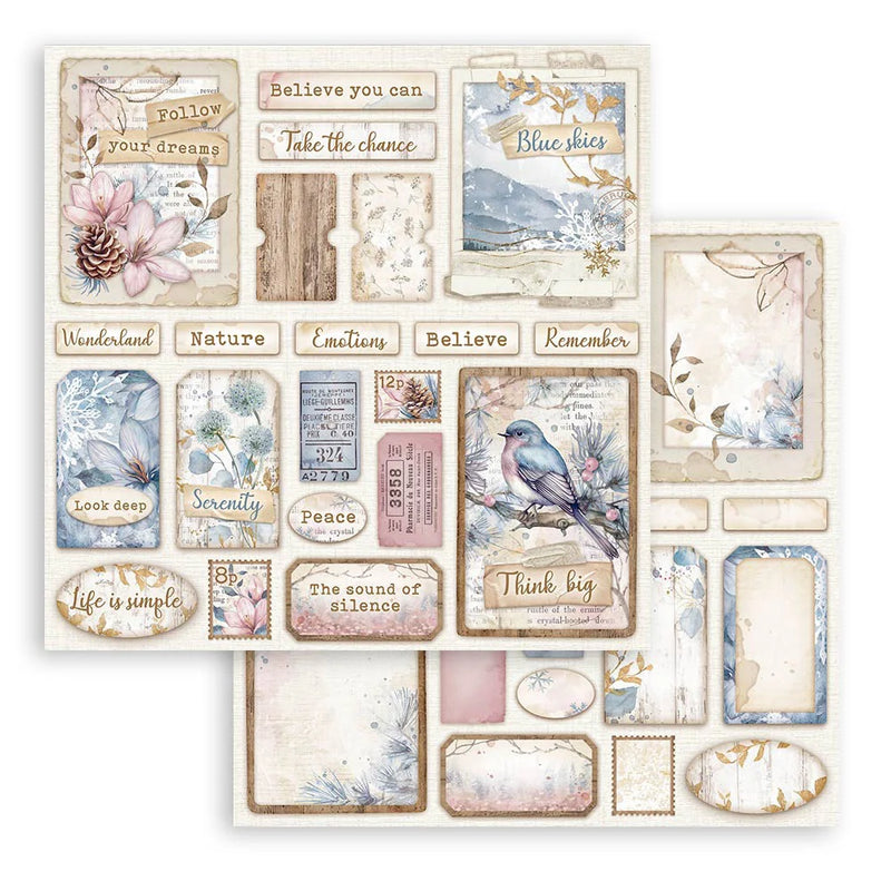 Stamperia - Dewdrops Collection - 12 x 12 Paper Pad