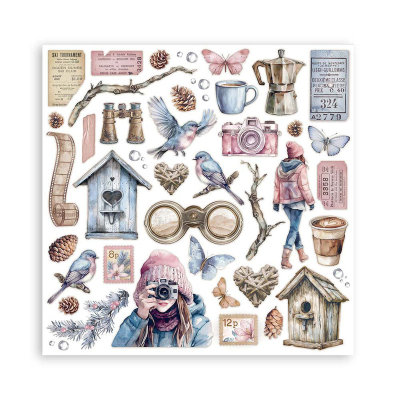 Stamperia - Dewdrops Collection - 12 x 12 Paper Pad