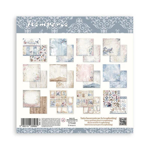 Stamperia - Dewdrops Collection - 12 x 12 Paper Pad