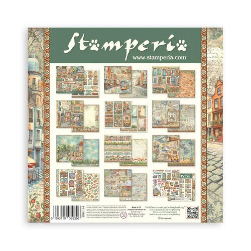 Stamperia - Art of Travelling Collection - 12 x 12 Paper Pad