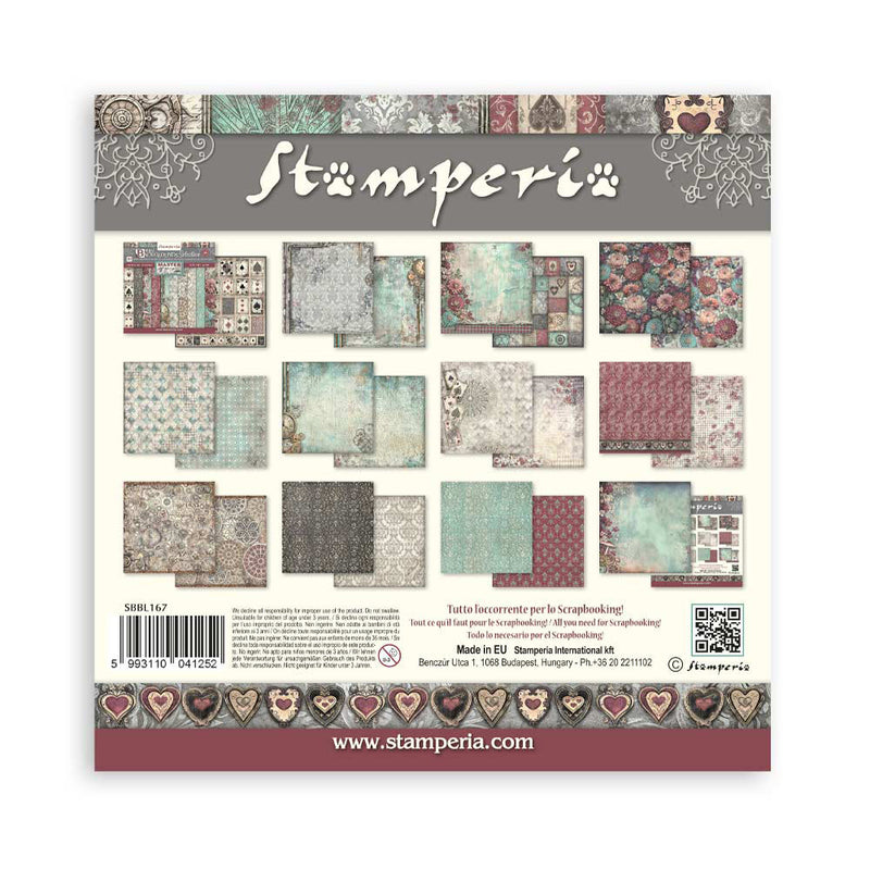 Stamperia - Master Of Magic Collection - 12 x 12 Paper Pad - Backgrounds