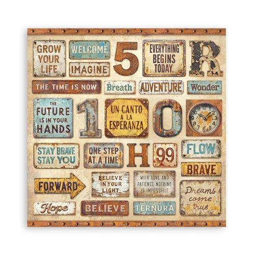Stamperia - A New Beginning - 12 x 12 Paper Pad