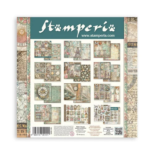 Stamperia - Gardens Of Time - 12 x 12 Paper Pad