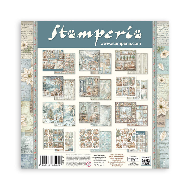 Stamperia - White Christmas - 12 x 12 Paper Pad