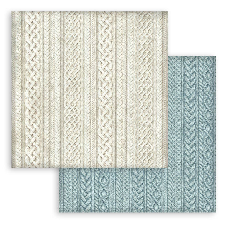 Stamperia - White Christmas - 12 x 12 Paper Pad - Backgrounds