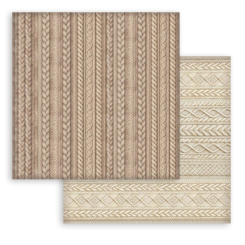 Stamperia - White Christmas - 12 x 12 Paper Pad - Backgrounds