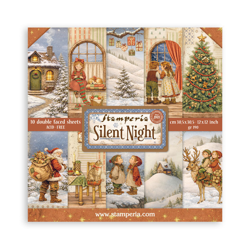 Stamperia - Silent Night - 12 x 12 Paper Pad