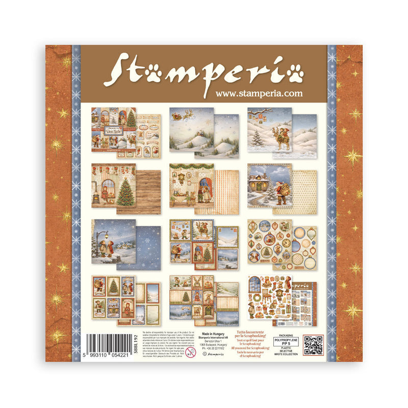 Stamperia - Silent Night - 12 x 12 Paper Pad